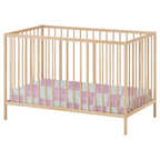 Sugar Pink & White Checkered Crib Sheet La Vie Bien Sugar Pink & White Checkered Crib Sheet