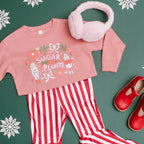 Sugar Plum Nutcracker toddler Sweatshirt, Christmas collection by Benny and Ray Apparel