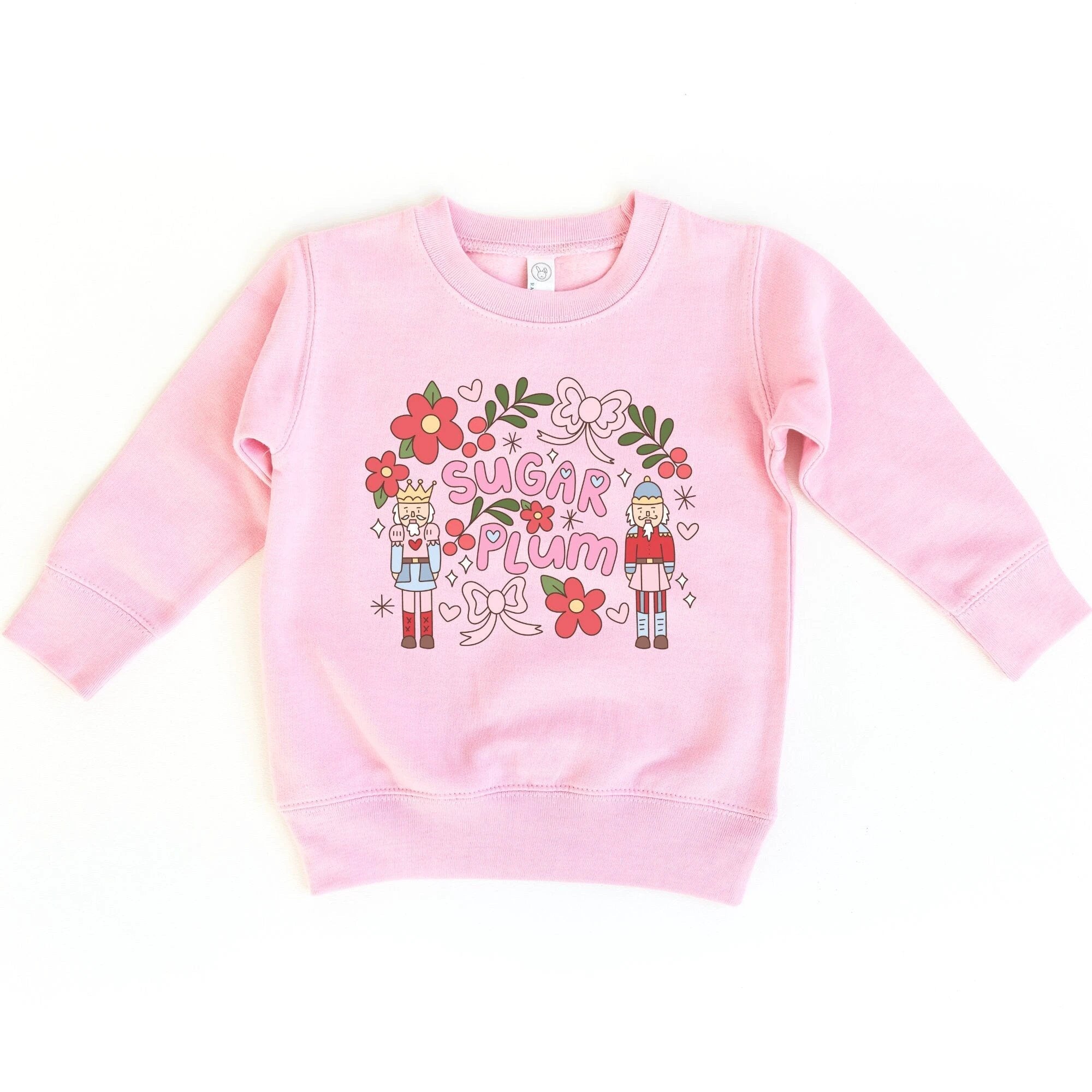 Sugar Plum Nutcracker toddler Sweatshirt, Christmas collection by Benny and Ray Apparel