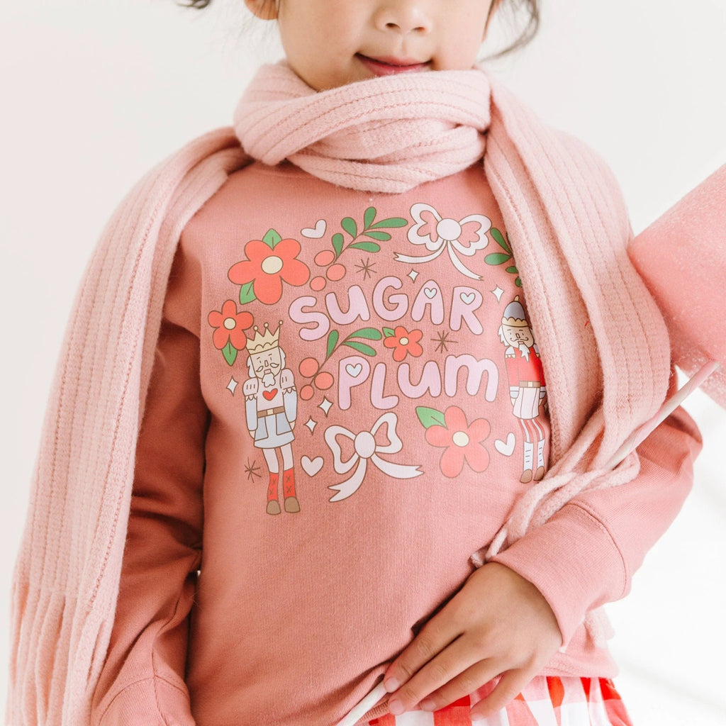Sugar Plum Nutcracker toddler Sweatshirt, Christmas collection by Benny and Ray Apparel