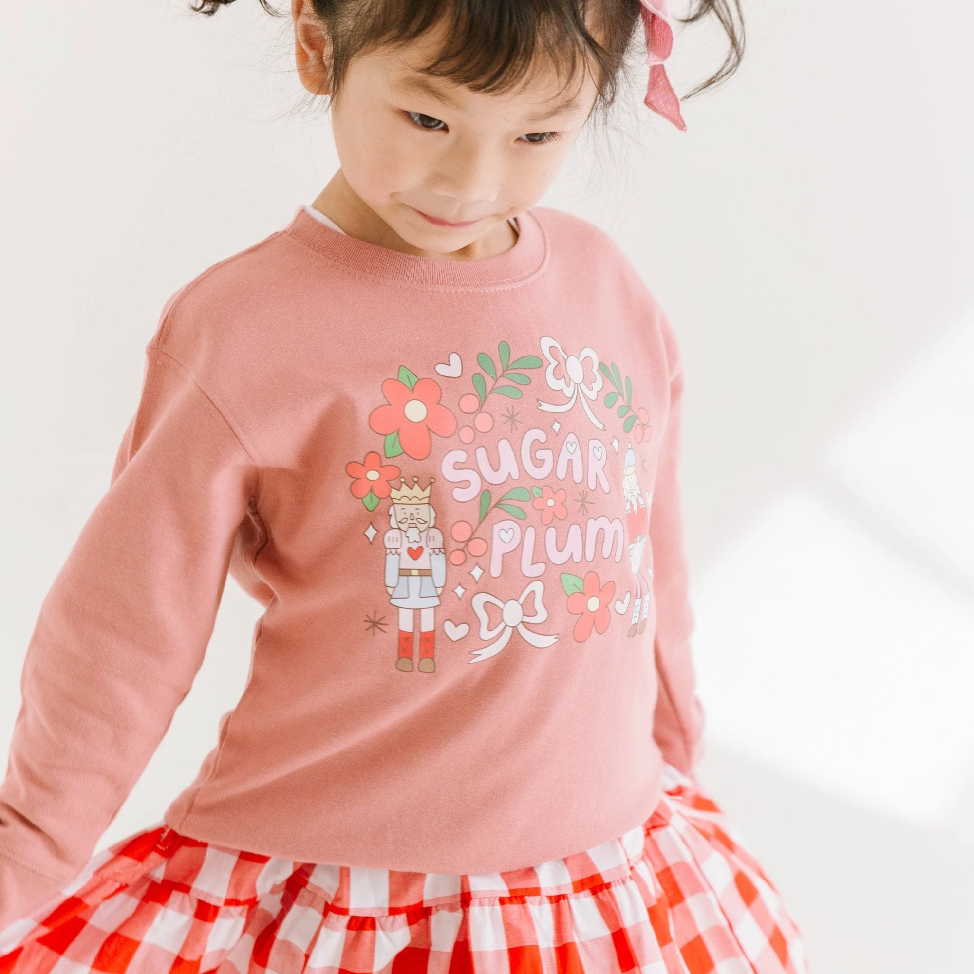 Sugar Plum Nutcracker toddler Sweatshirt, Christmas collection by Benny and Ray Apparel