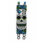 Sugar Skull | Catrina Seed Bead Adjustable Closure Bracelet - Guatemala Bracelets La Vie Bien Sugar Skull | Catrina Seed Bead Adjustable Closure Bracelet - Guatemala