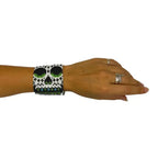 Sugar Skull | Catrina Seed Bead Adjustable Closure Bracelet - Guatemala Bracelets La Vie Bien Sugar Skull | Catrina Seed Bead Adjustable Closure Bracelet - Guatemala