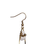 Summer Tassel Brass Bead Earrings - Thailand Jewelry La Vie Bien Summer Tassel Brass Bead Earrings - Thailand