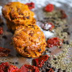 Sun Dried Tomato, Basil & Black Peppercorn Scones Scones La Vie Bien Sun Dried Tomato, Basil & Black Peppercorn Scones