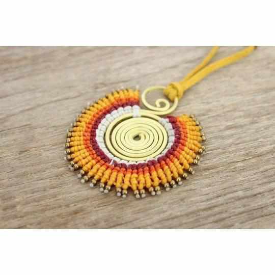 Sundance Adjustable Sun Necklace - Thailand Jewelry La Vie Bien Sundance Adjustable Sun Necklace - Thailand