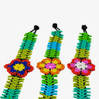 Sundance Floral Seed Bead Bracelet - Guatemala Bracelets La Vie Bien Sundance Floral Seed Bead Bracelet - Guatemala
