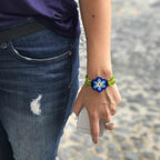 Sundance Floral Seed Bead Bracelet - Guatemala Bracelets La Vie Bien Sundance Floral Seed Bead Bracelet - Guatemala