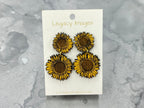 Sunflower Earrings - Drop Earrings