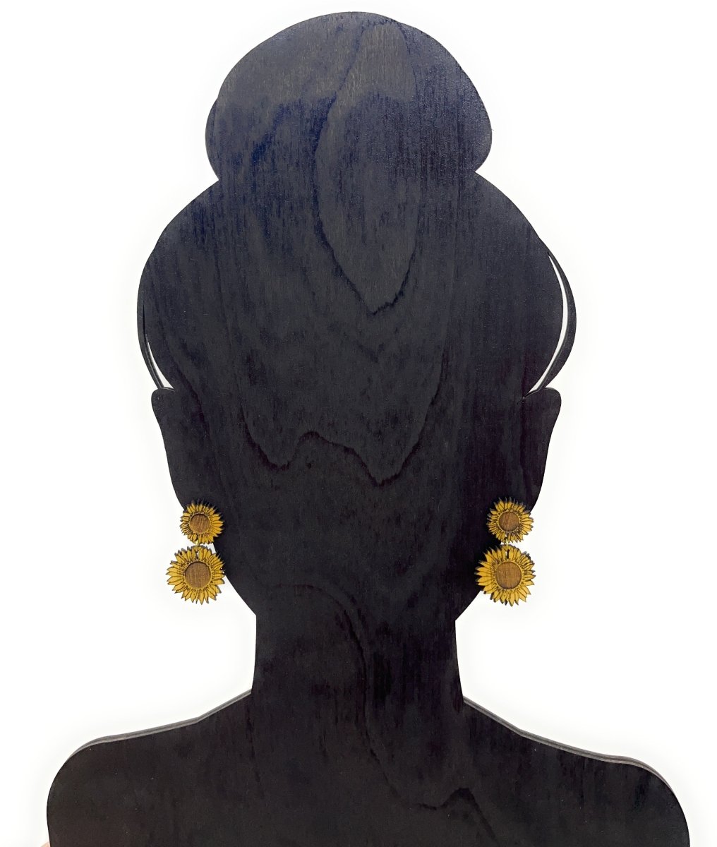 Sunflower Earrings - Drop Earrings