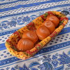 Sunflower Red Provence Baguette Basket with Removable Liner by Le Cluny Bread basket La Vie Bien Sunflower Red Provence Baguette Basket with Removable Liner by Le Cluny