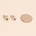 Sunflower Stud Earrings by Oh Clementine