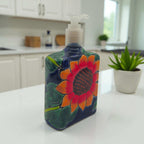 Sunflower Talavera Soap Pump | Handcrafted Ceramic Dispenser Talavera Soap Dispenser La Vie Bien Sunflower Talavera Soap Pump | Handcrafted Ceramic Dispenser