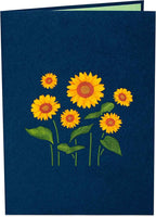 Sunflowers Pop Up Card by Paper Love