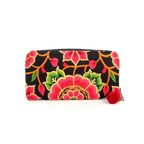 Sunrise Embroidered Wallet - Thailand Bags La Vie Bien Sunrise Embroidered Wallet - Thailand