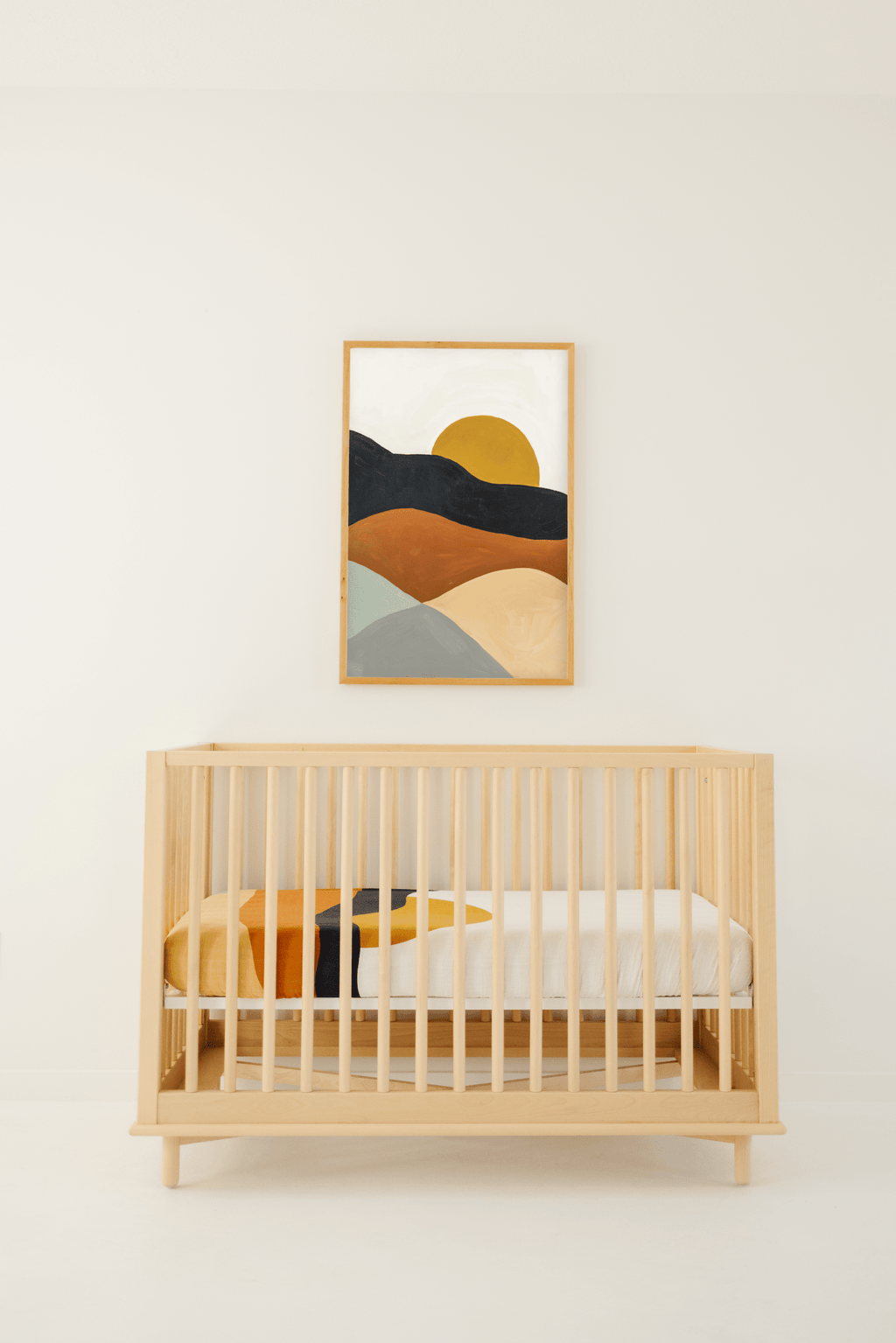 Sunset Crib Sheet Crib Sheets La Vie Bien Sunset Crib Sheet