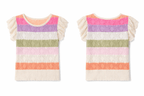 Sunshine Bliss Pointelle Knit Top Clothing La Vie Bien Sunshine Bliss Pointelle Knit Top