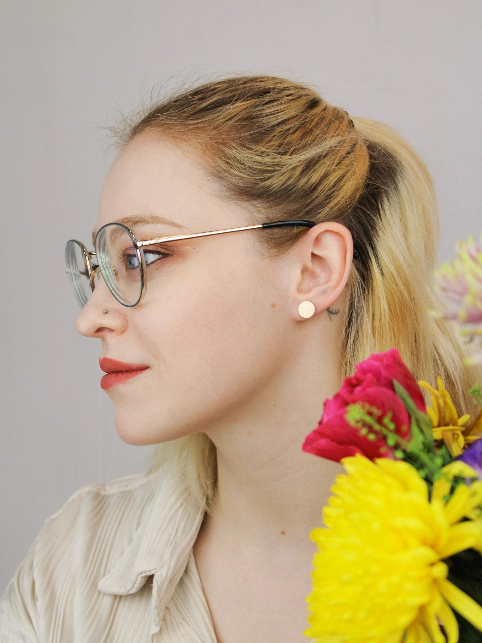 Sunspot Studs by Ash & Rose