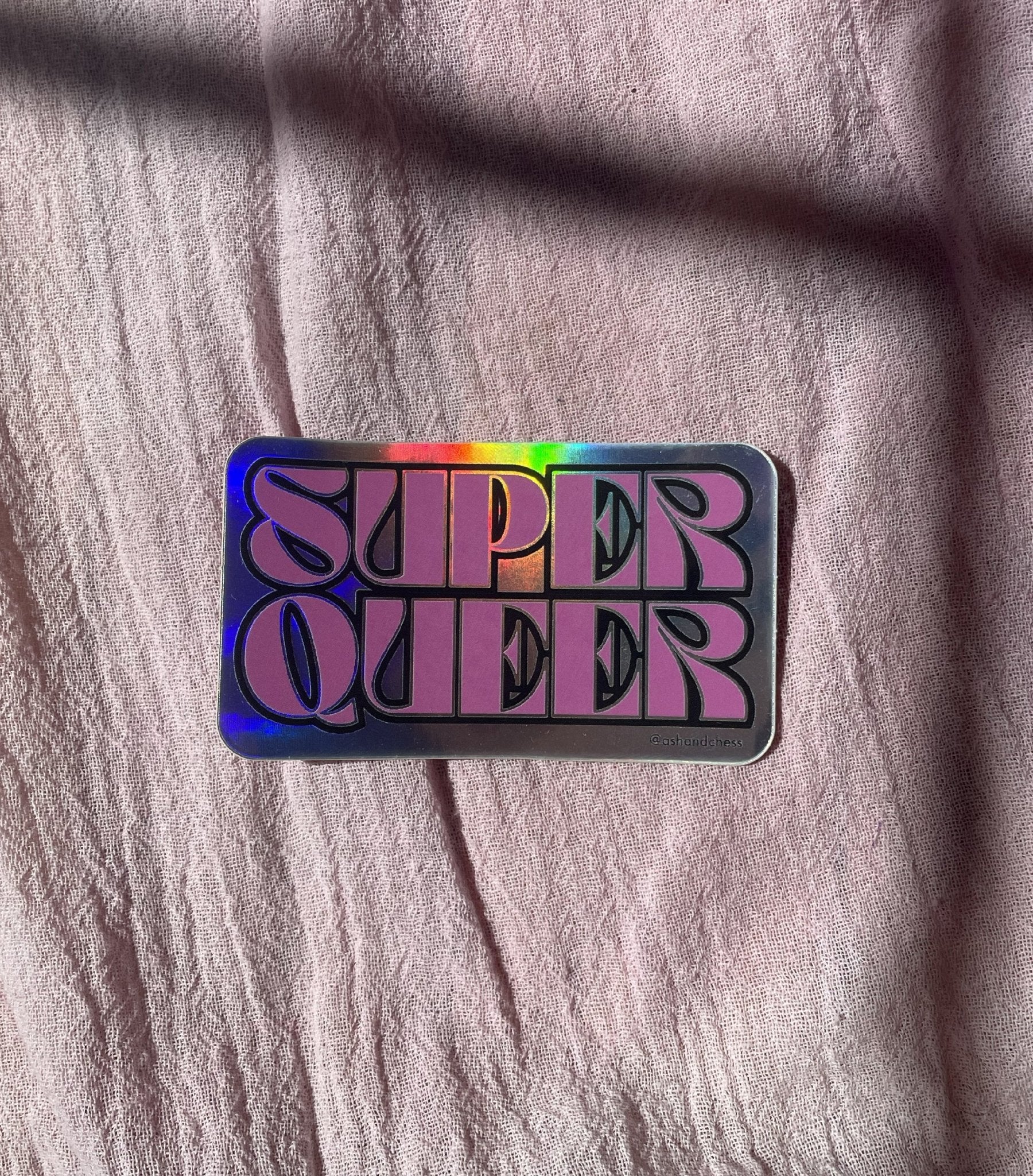 Super Queer Sticker La Vie Bien Super Queer Sticker