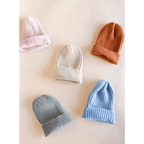 Super Soft Cream Beanie for Adults by Polished Prints