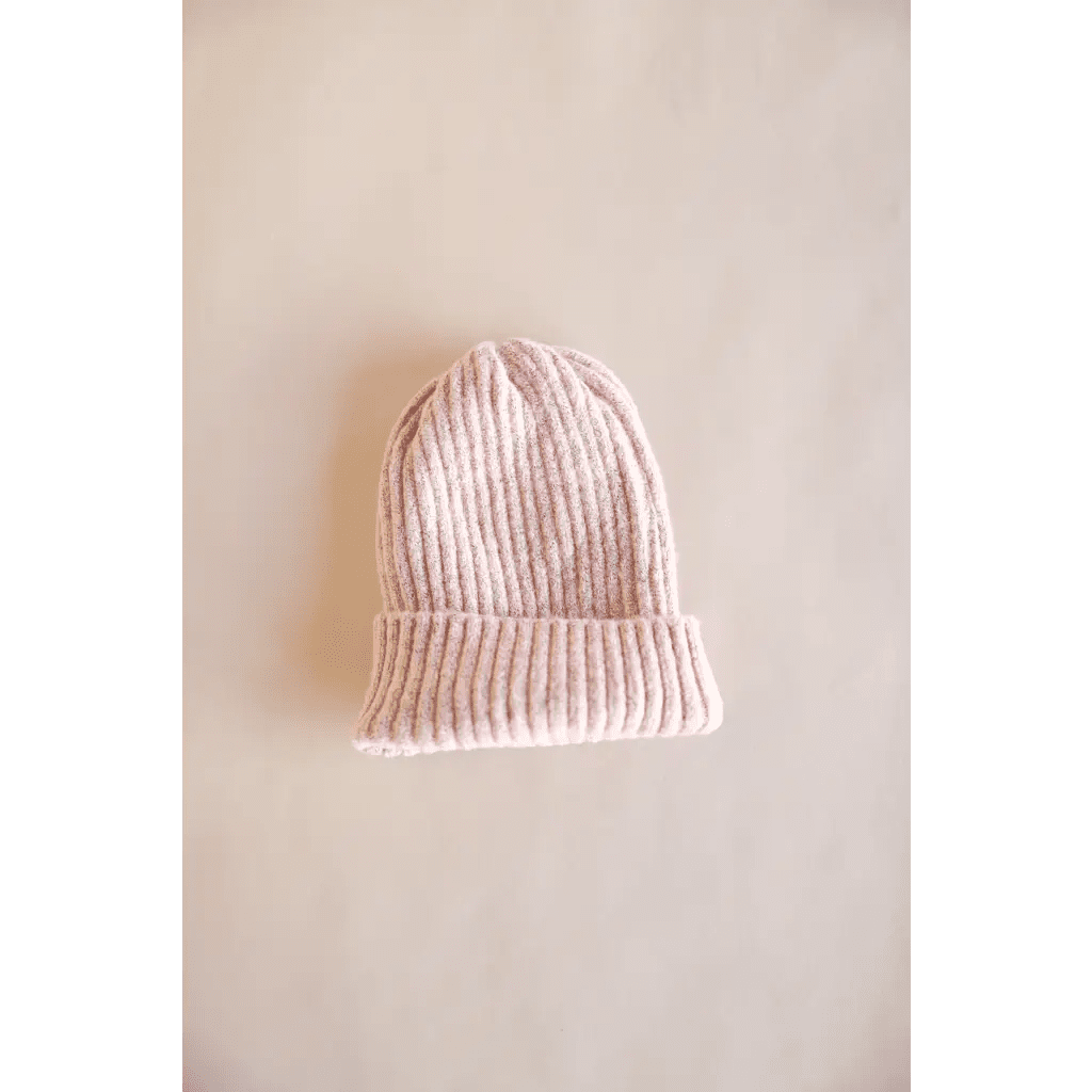 Super Soft Cream Beanie for Adults by Polished Prints