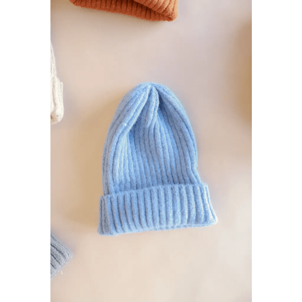 Super Soft Cream Beanie for Adults by Polished Prints