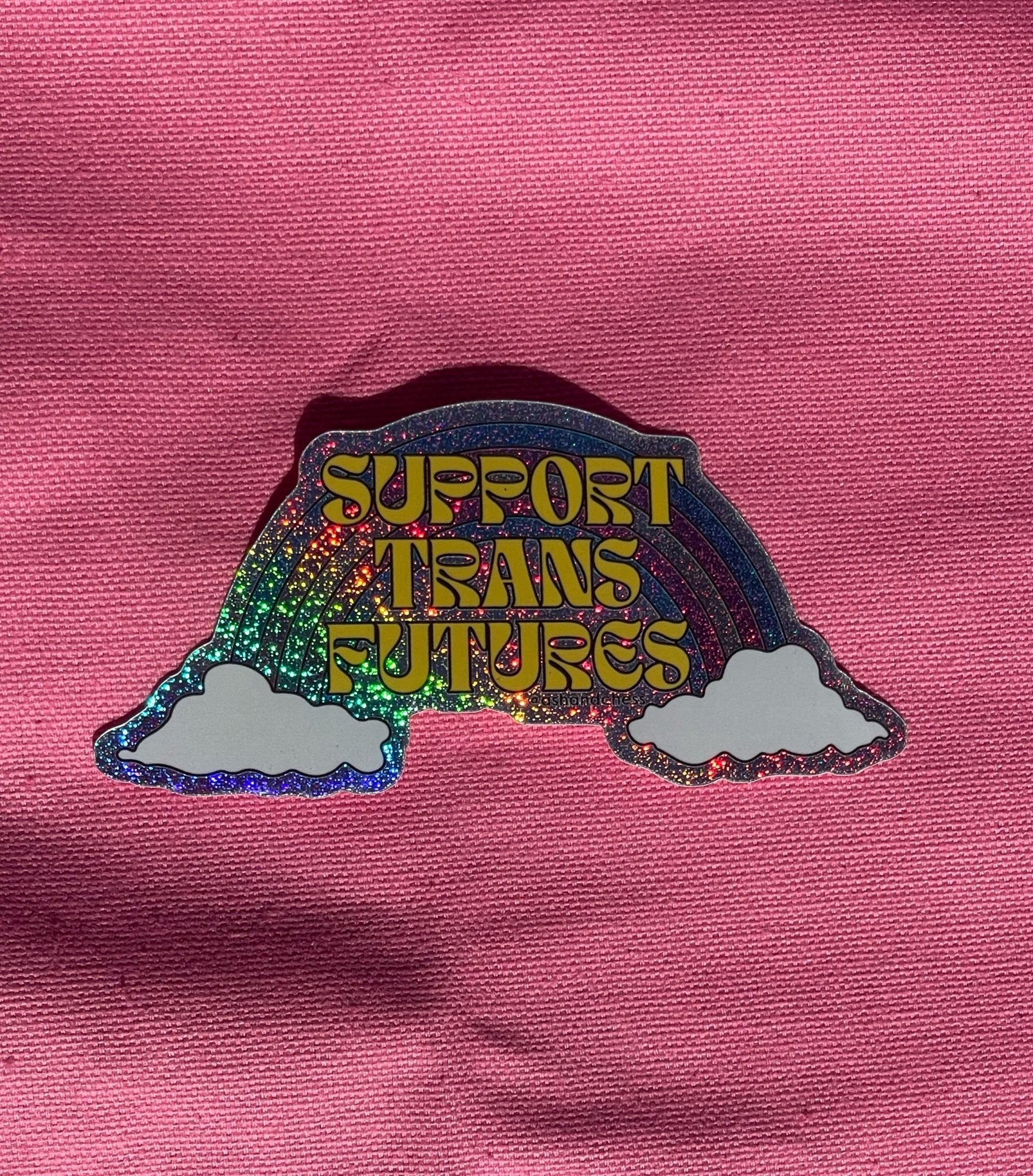 Support Trans Futures Sticker Stickers La Vie Bien Support Trans Futures Sticker