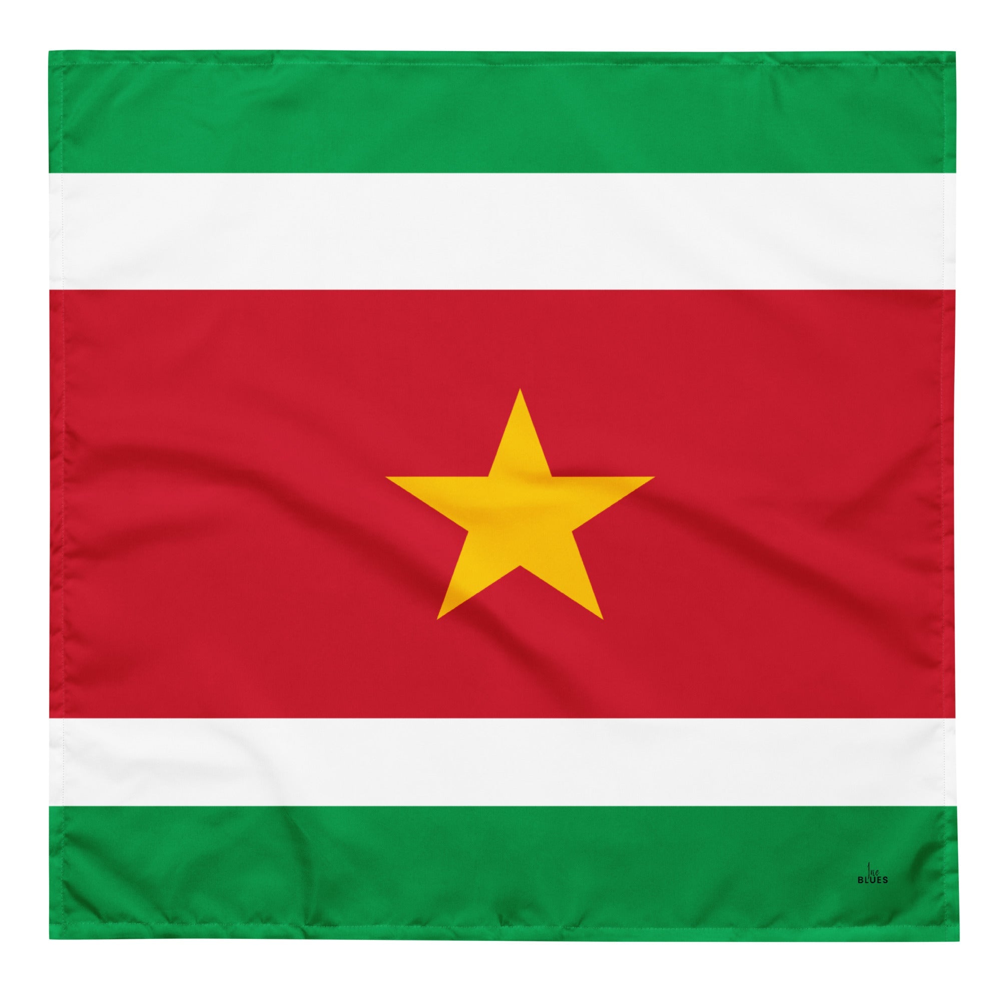 Suriname Flag Bandana All-Over Print Bandana La Vie Bien Suriname Flag Bandana