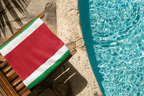 Suriname Flag Beach Towel Beach Towel (Generic Brand) La Vie Bien Suriname Flag Beach Towel