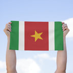 Suriname Flag Rally Towel Rally Towel La Vie Bien Suriname Flag Rally Towel
