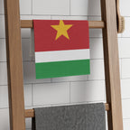 Suriname Flag Rally Towel Rally Towel La Vie Bien Suriname Flag Rally Towel
