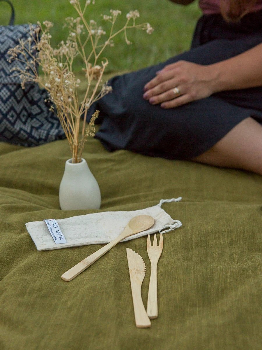 Sustainable Bamboo Utensil Set