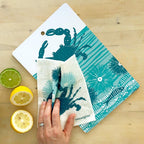Sustainable Cutting Board | Crab (Teal Blue) Cutting Board La Vie Bien Sustainable Cutting Board | Crab (Teal Blue)
