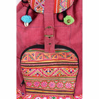 Sustainable Made Cross - Stitch Backpack - Thailand Bags La Vie Bien Sustainable Made Cross - Stitch Backpack - Thailand