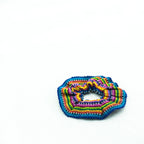 Sustainable Textile Multicolor Hair Scrunchie - Guatemala Accessories La Vie Bien Sustainable Textile Multicolor Hair Scrunchie - Guatemala