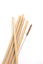 Sustainable Bamboo Straw Set by Fair Anita