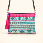 Sustainably Made Artisan Crafted Baby Carrier Cosmetic Bag- Thailand Crossbody La Vie Bien Sustainably Made Artisan Crafted Baby Carrier Cosmetic Bag- Thailand