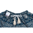Sustainably Made Bohemian Style Printed Elephant Shorts - Thailand Apparel La Vie Bien Sustainably Made Bohemian Style Printed Elephant Shorts - Thailand