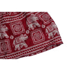 Sustainably Made Bohemian Style Printed Elephant Shorts - Thailand Apparel La Vie Bien Sustainably Made Bohemian Style Printed Elephant Shorts - Thailand