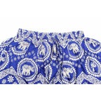Sustainably Made Bohemian Style Printed Elephant Shorts - Thailand Apparel La Vie Bien Sustainably Made Bohemian Style Printed Elephant Shorts - Thailand