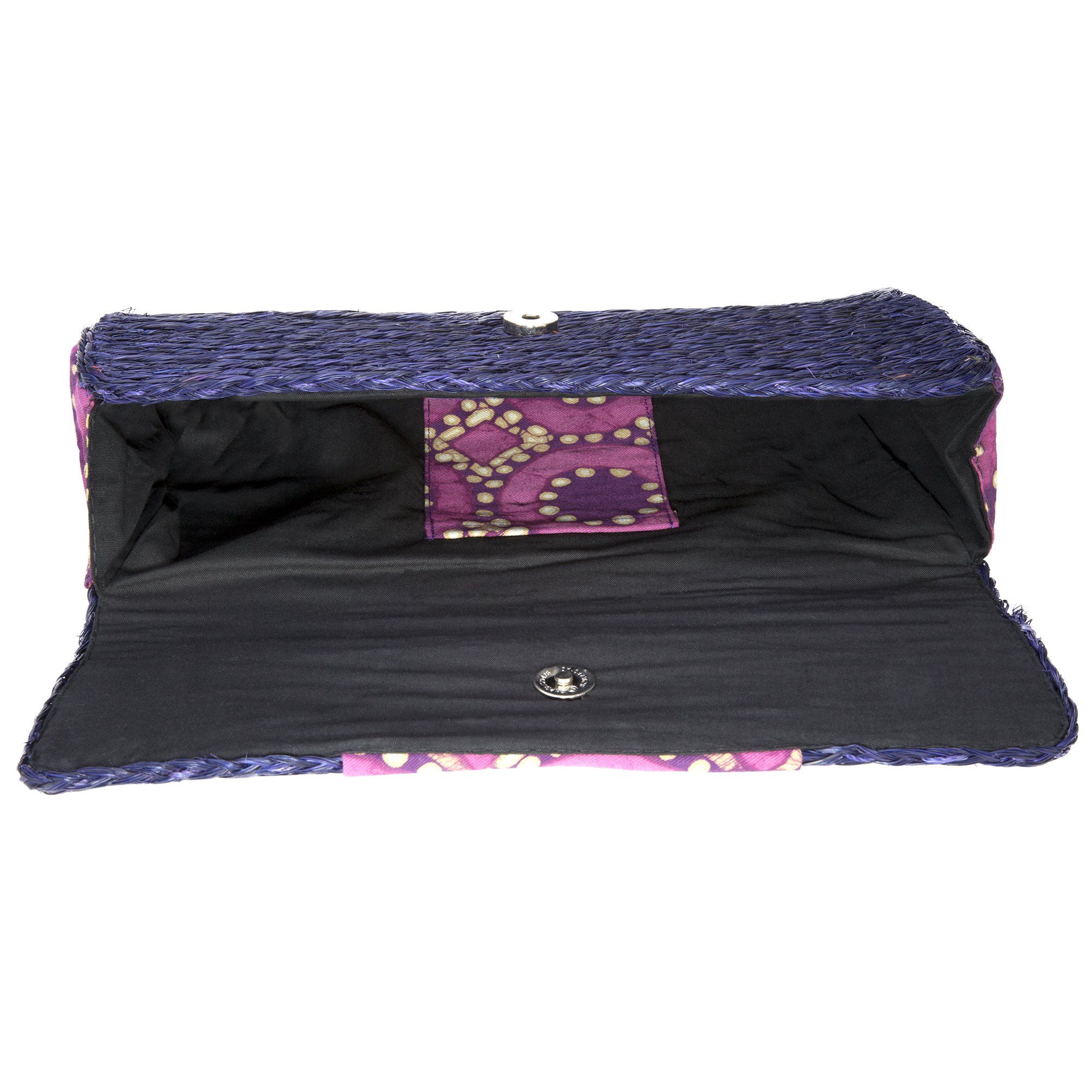 Swazi Sweetgrass Clutch Clutch & Wallets & Coin Bags La Vie Bien Swazi Sweetgrass Clutch