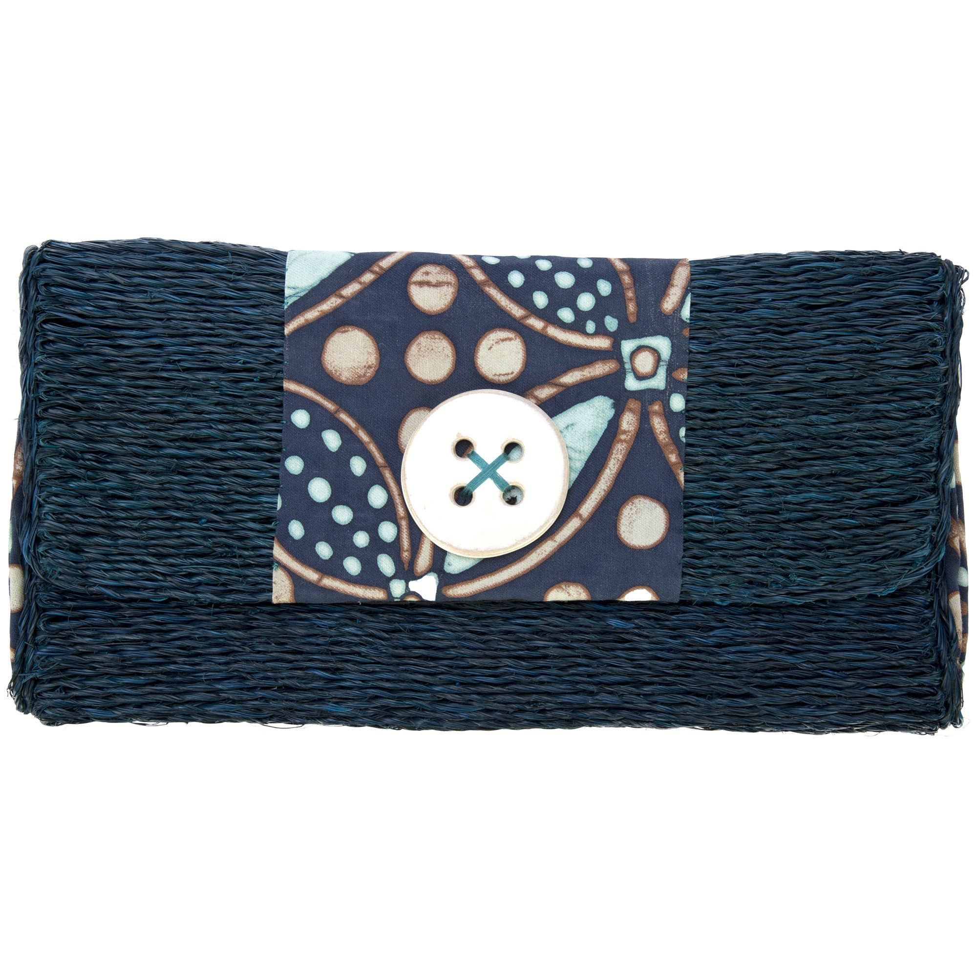 Swazi Sweetgrass Clutch Clutch & Wallets & Coin Bags La Vie Bien Swazi Sweetgrass Clutch