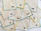 Sweary Cocktail Coasters, set of 8 by Dot and Army