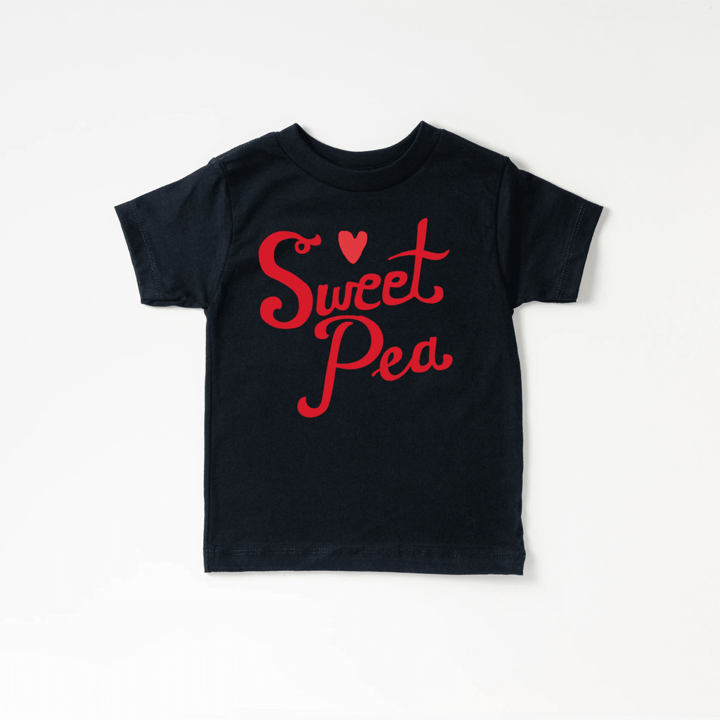 Sweet Pea toddler and youth tee shirt, Valentine's Day collection by Benny and Ray Apparel