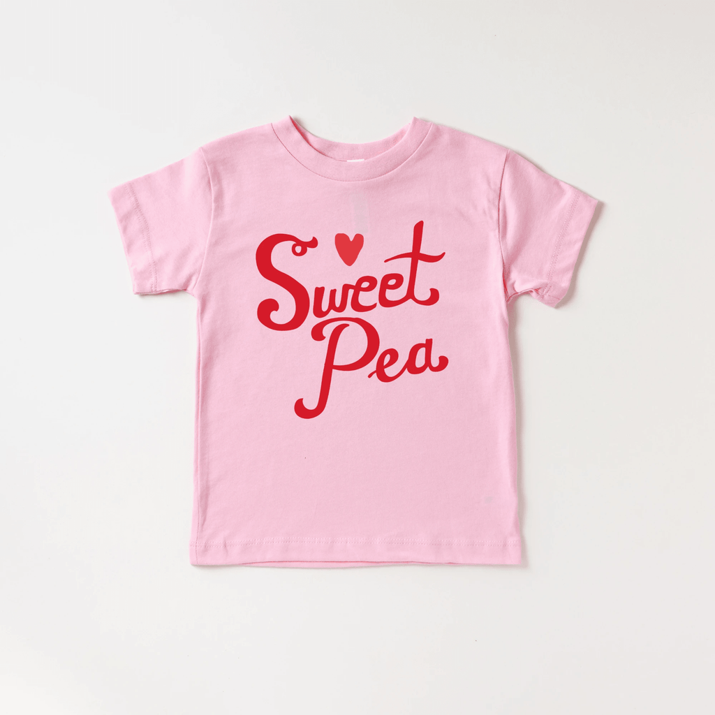 Sweet Pea toddler and youth tee shirt, Valentine's Day collection by Benny and Ray Apparel