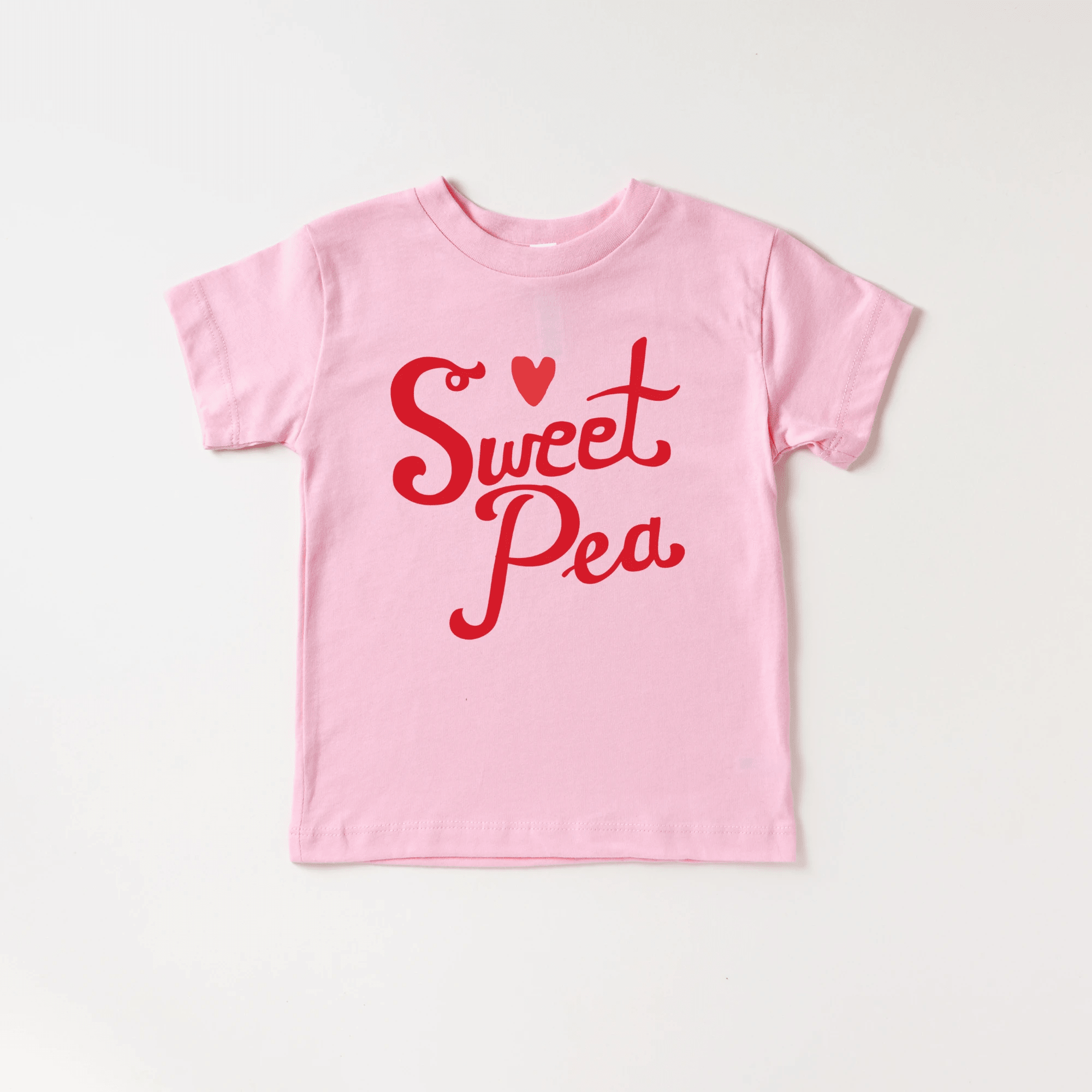 Sweet Pea toddler and youth tee shirt, Valentine's Day collection by Benny and Ray Apparel
