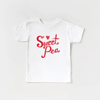 Sweet Pea toddler and youth tee shirt, Valentine's Day collection by Benny and Ray Apparel