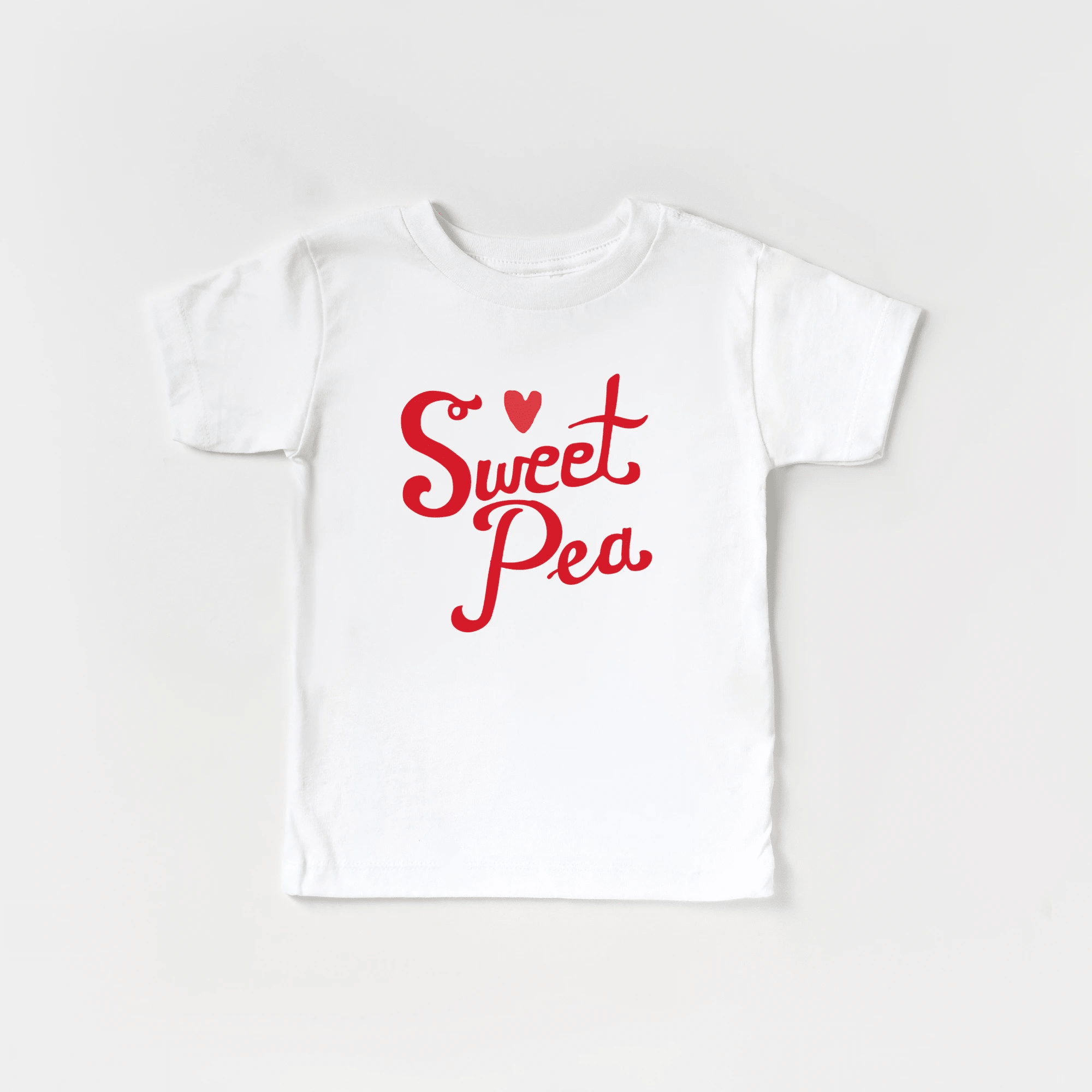 Sweet Pea toddler and youth tee shirt, Valentine's Day collection by Benny and Ray Apparel