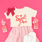Sweet Pea toddler and youth tee shirt, Valentine's Day collection by Benny and Ray Apparel