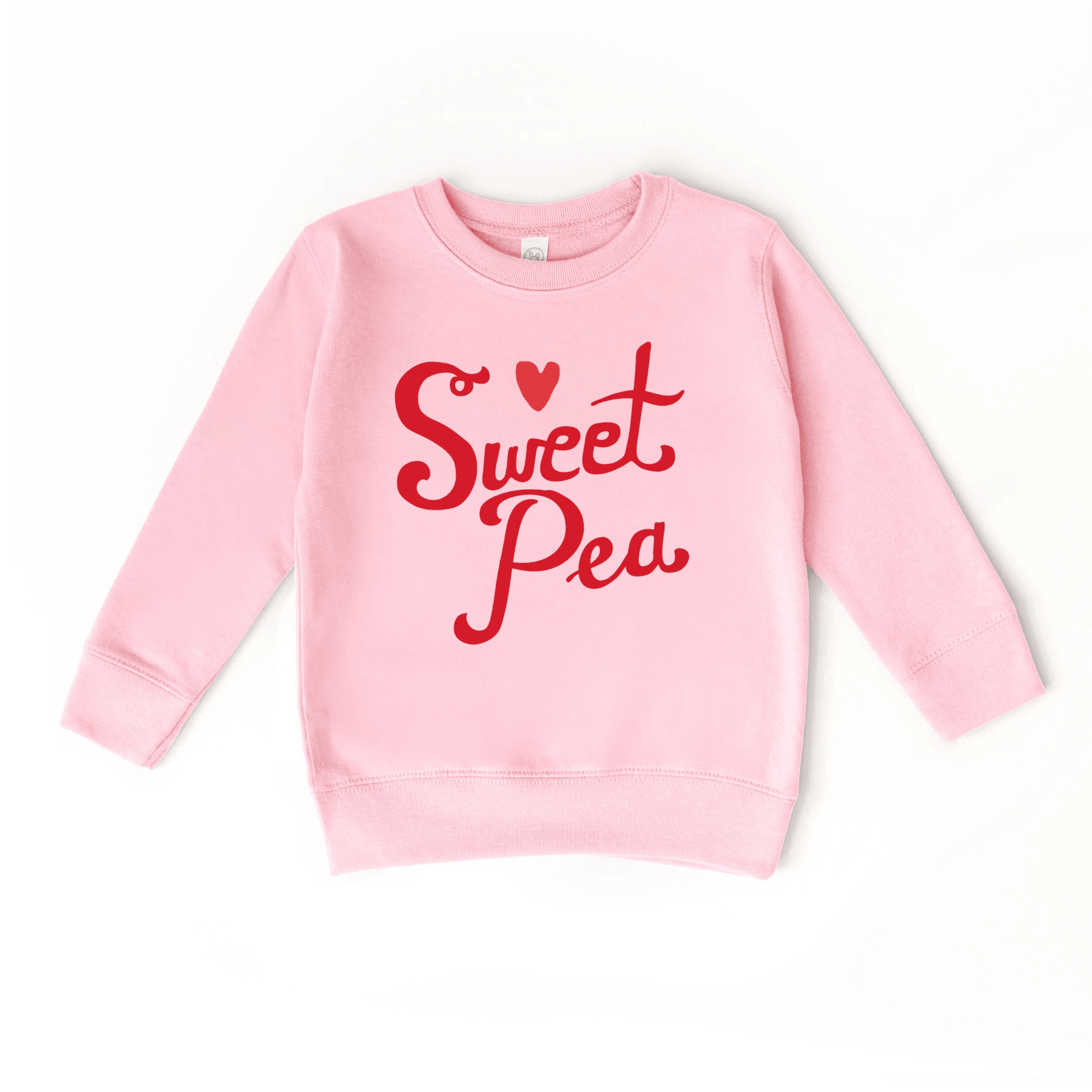 Sweet Pea toddler or youth Sweater, Valentine's Day collection by Benny and Ray Apparel